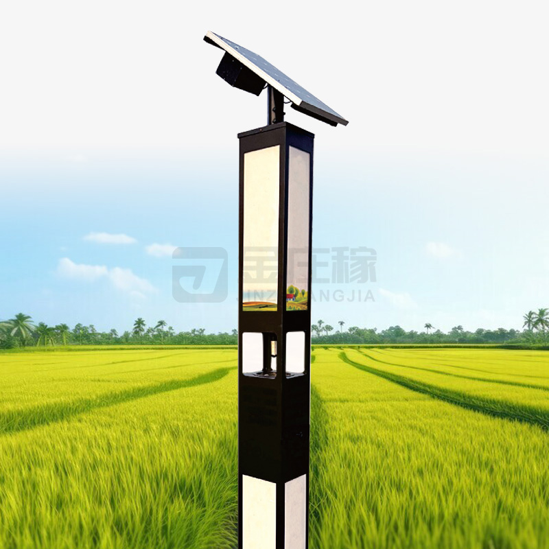 太陽能景觀燈風(fēng)吸式殺蟲燈